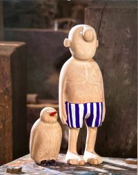 Jonas Kötz Bild - Mann mit Pinguin
